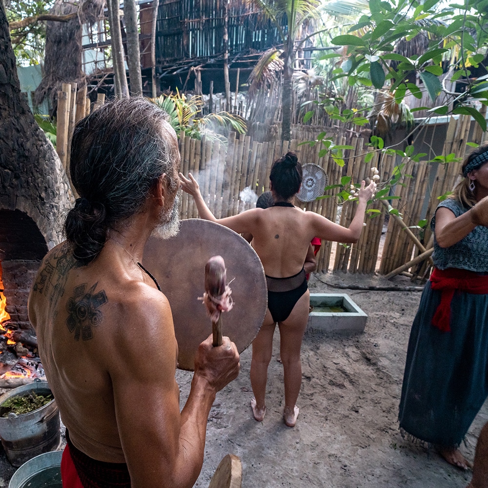 Sacred temazcal